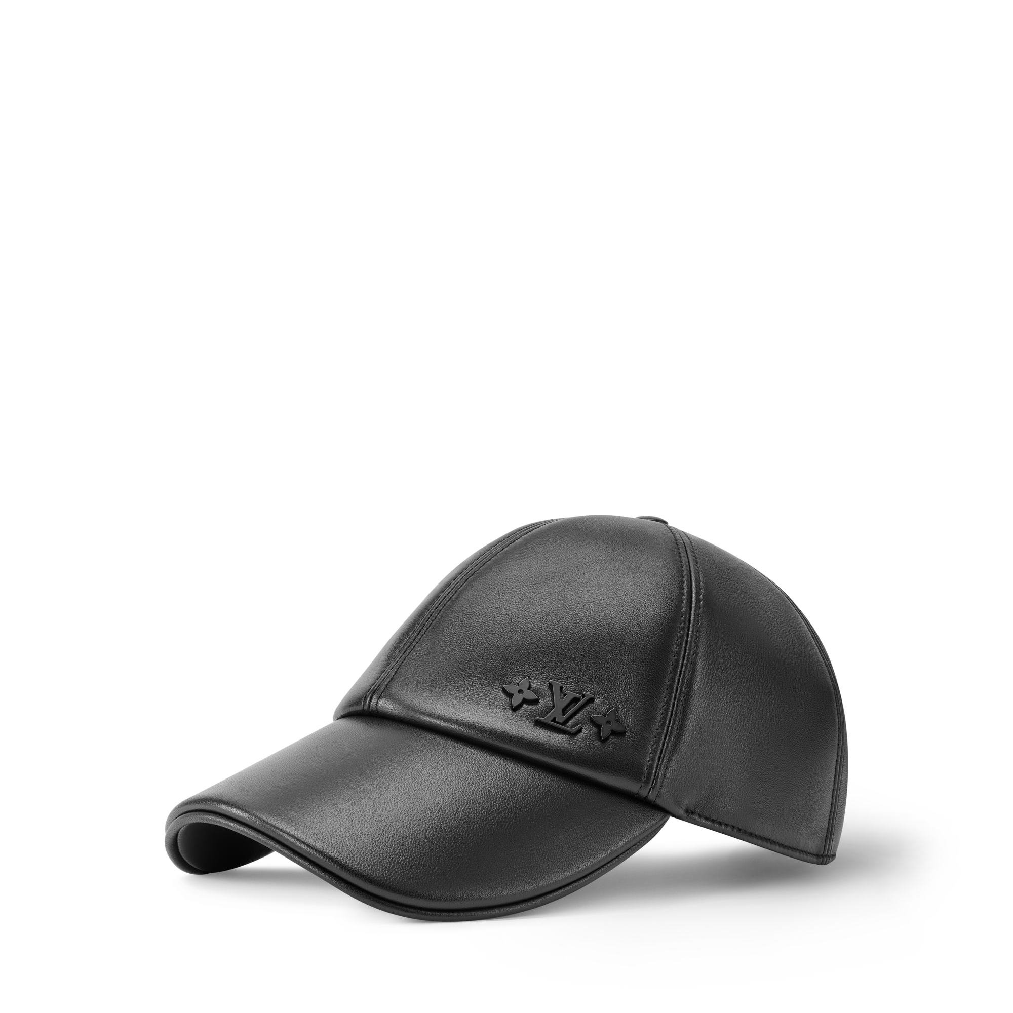 LV Medaillon Leather Cap S00 - Men - Accessories | LOUIS VUITTON ®